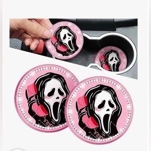 Car Coaster set 2 piece for car drink holders - Non-slip Cup Pad